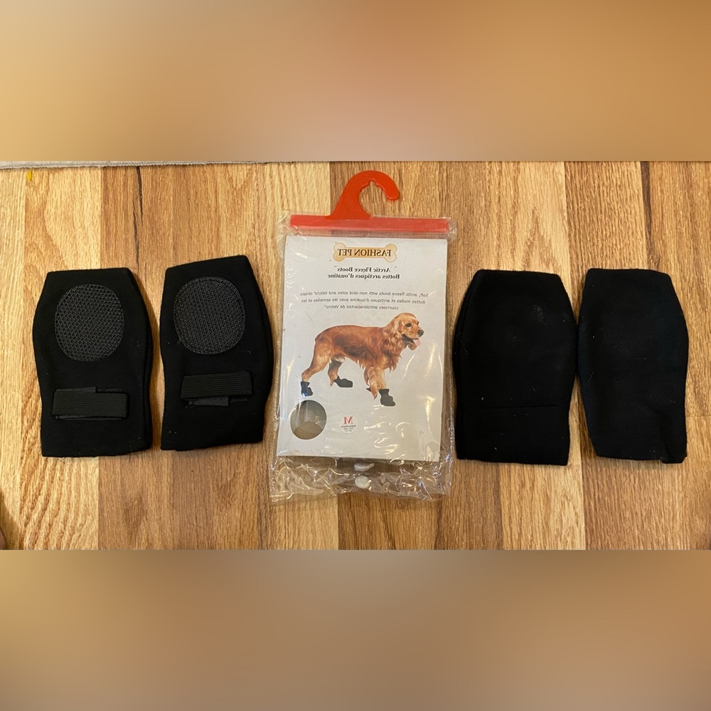 FASHION PET Arctic Fleece Boots Size Medium - Picture 2 of 7